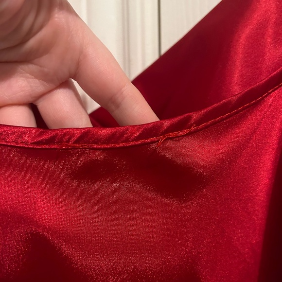 Bebe Red Slip Dress - Picture 5 of 5